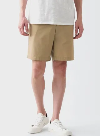 Washed Broad Short Pants
