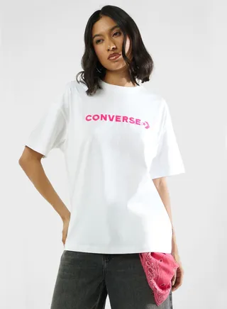 Over Sized Wordmark T-Shirt