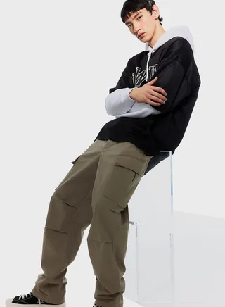 Essential Regular Fit Cargo Trousers
