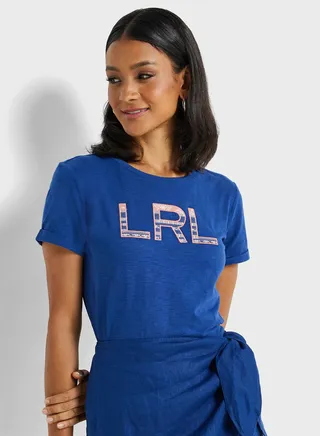 Crew Neck Logo T-Shirt