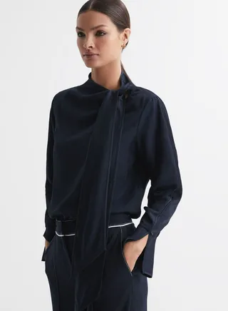 Tie Detail Top