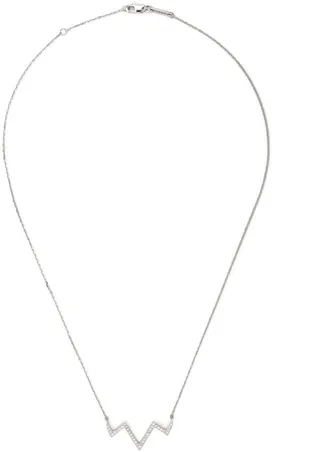 18kt white gold Lady Stardust diamond necklace