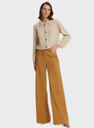 Wide Leg High Waist Pants