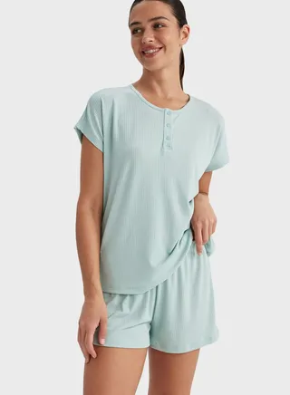 Round Neck Pyjama T-Shirt