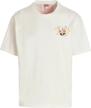 Kenzo Bowling-Printed Crewneck T-Shirt
