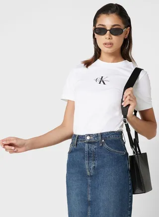 Crew Neck Logo T-Shirt