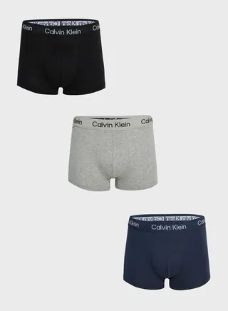 3 Pack Logo Band Trunks