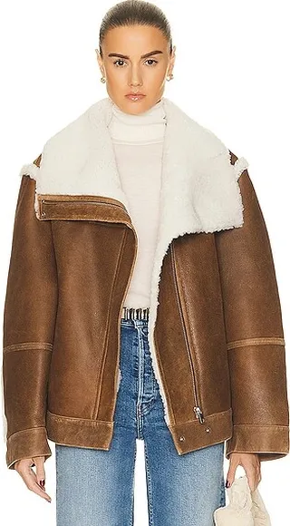 REMAIN Filima Jacket in Brown