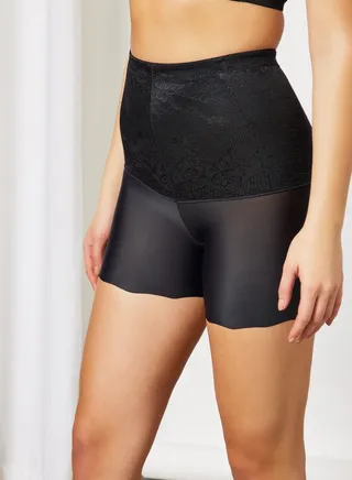 Lace Detail Thigh Shaper