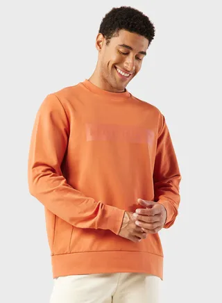 Logo Crew Neck Sweatshirt