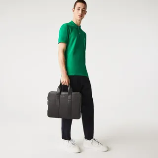 Men's Chantaco Piqué Leather Extra Slim Computer Bag