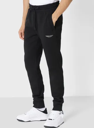 Drawstring Cuffed  Sweatpants