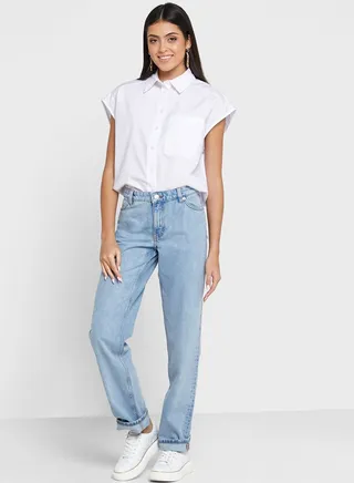 High Waist Jeans