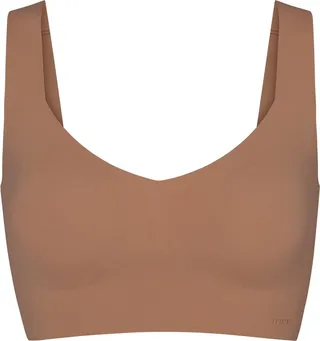 Naked Plunge Longline Bra | Sienna