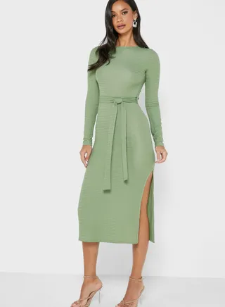 Side Split Dress