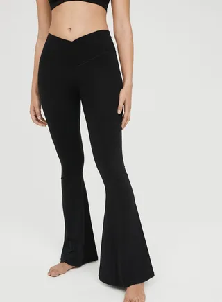 High Waist Flared Leggings