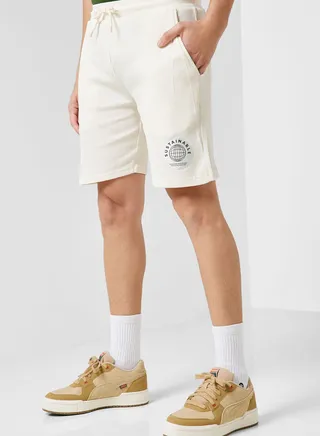 Sustainable Waffle Knot Lounge Shorts
