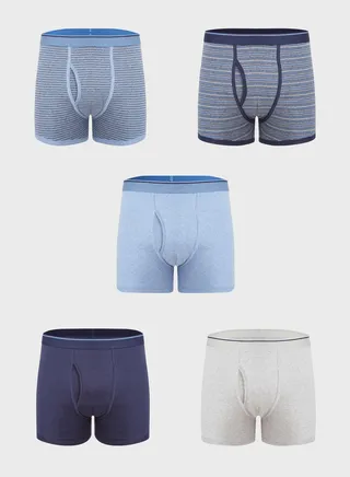 5 Pack Assorted Trunks