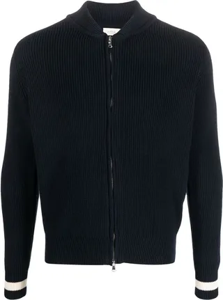 Knitted Zip-Up Jumper