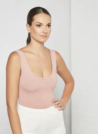 Scoop Neck Bodysuit