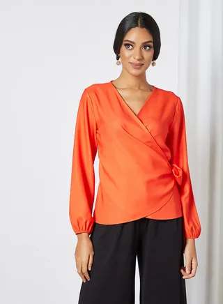 Crossover Blouse