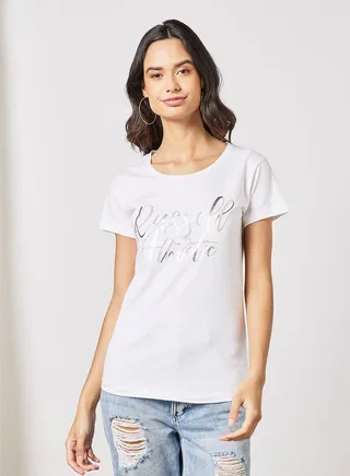 Logo Round Neck T-Shirt