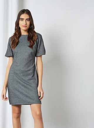 Printed Mini Dress