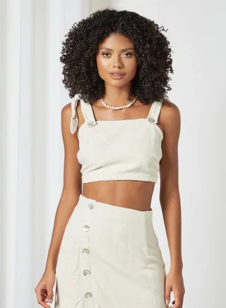 Tie Up Crop Top