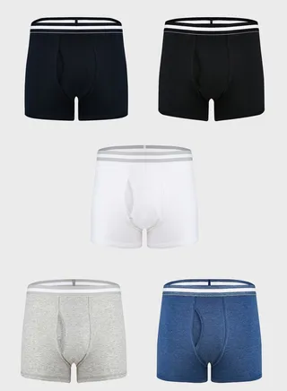 5 Pack Assorted Trunks