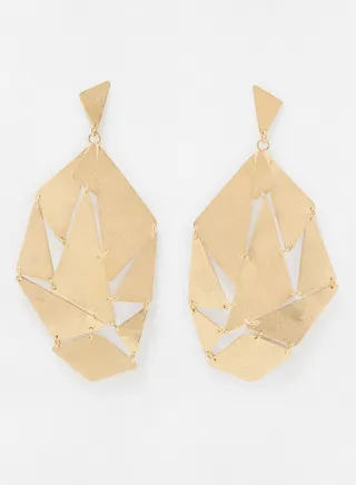 Geometric Statement Earrings