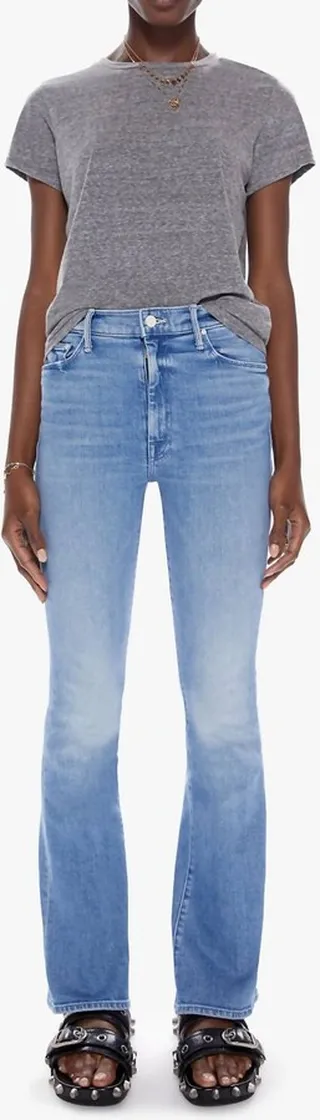 High Waisted Weekender Skimp Jean in On The Run