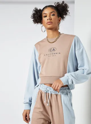 Colorblock Sweatshirt