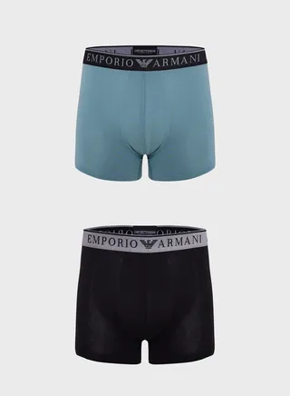 2 Pack Logo Band Assorted Briefs