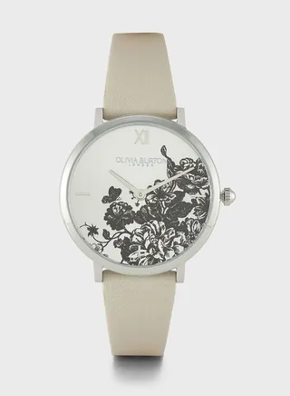 Ob Signature\nFloral Blooms Analog Watch