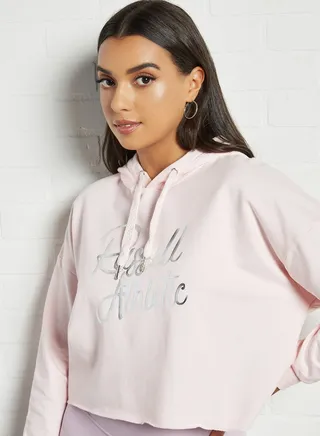 Foil Print Hoodie