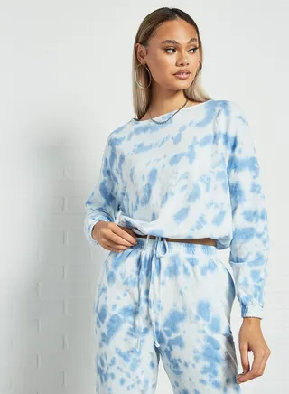 Tie-Dye Oversized Sweatshirt