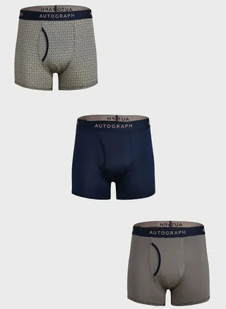 3 Pack Assorted Trunks