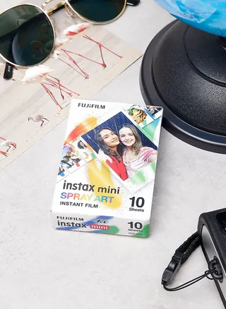 Instax Mini Film Spray Art Border, 10 Shot Pack