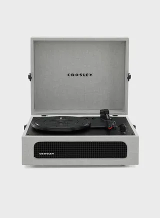 Voyager Portable Turntable With Bluetooth Out