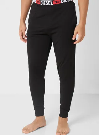 Logo Band Cuffed Sweatpants