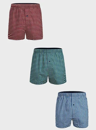3 Pack Assorted Boxers