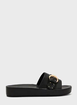 Single Strap Flat Sandals