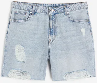 Bermuda High Denim Shorts