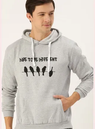 Printed Hoodie