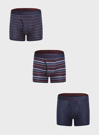 3 Pack Assorted Trunks