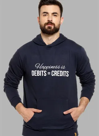 Front Pocket Printed Hoodie