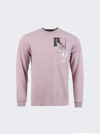 Moving Faster Long Sleeve T-shirt Blush