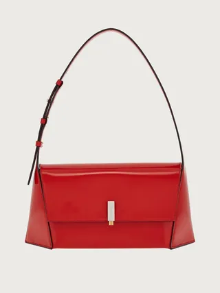 Ferragamo Women Geometric shoulder bag Red