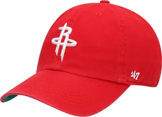 Men's Red Houston Rockets Team Franchise Fitted Hat