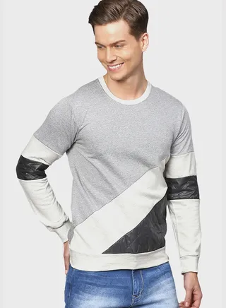 Color block Sweatshirt